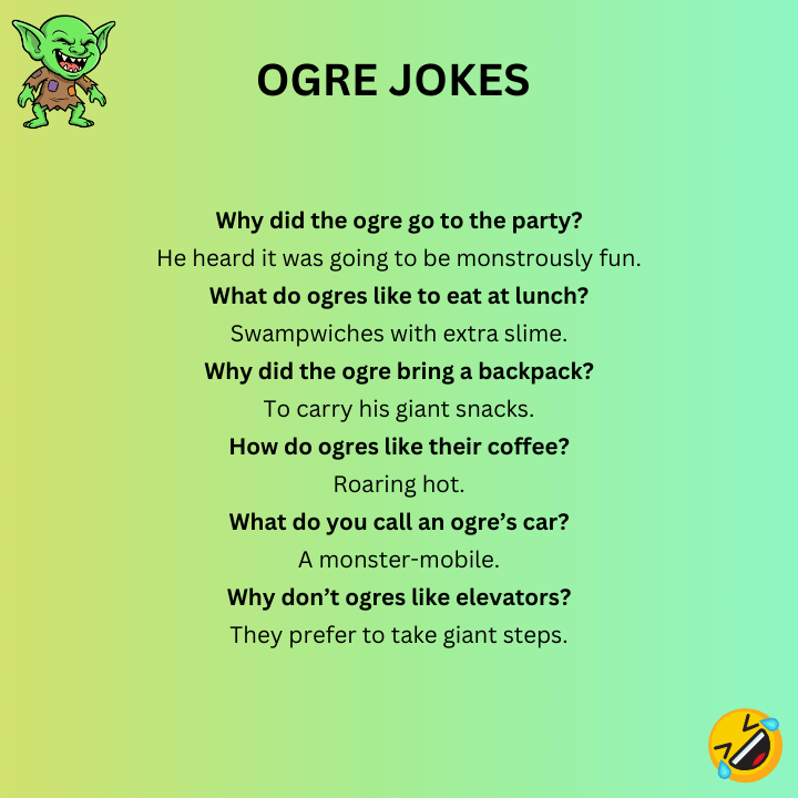 Funny Ogre Jokes