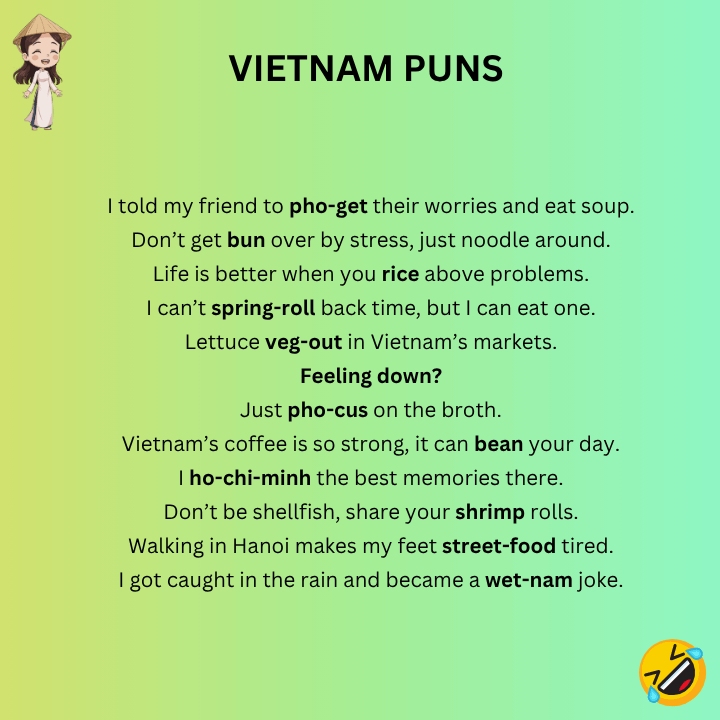 Funny Vietnam Puns