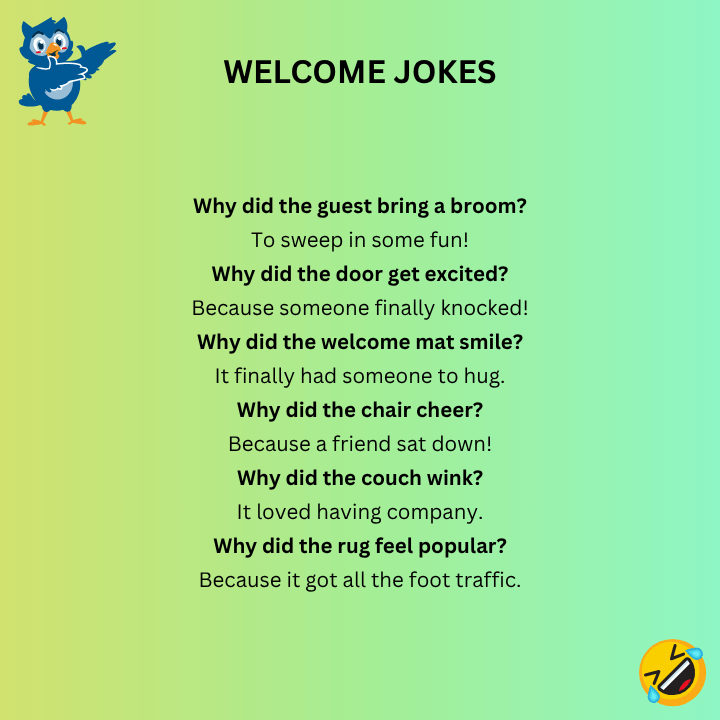 Funny Welcome Jokes
