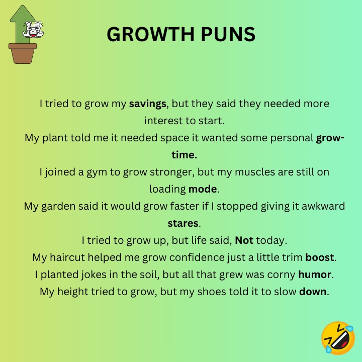 Growth Puns