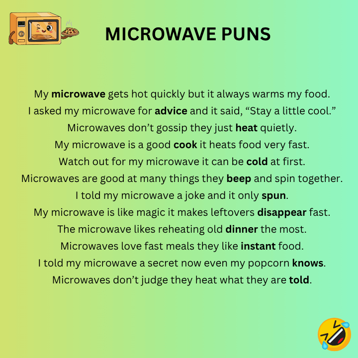 funny Microwave Puns