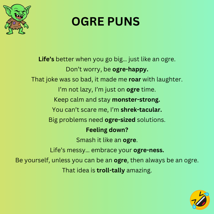 Ogre Puns  