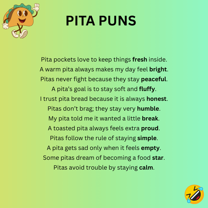 Pita Puns One-Liners