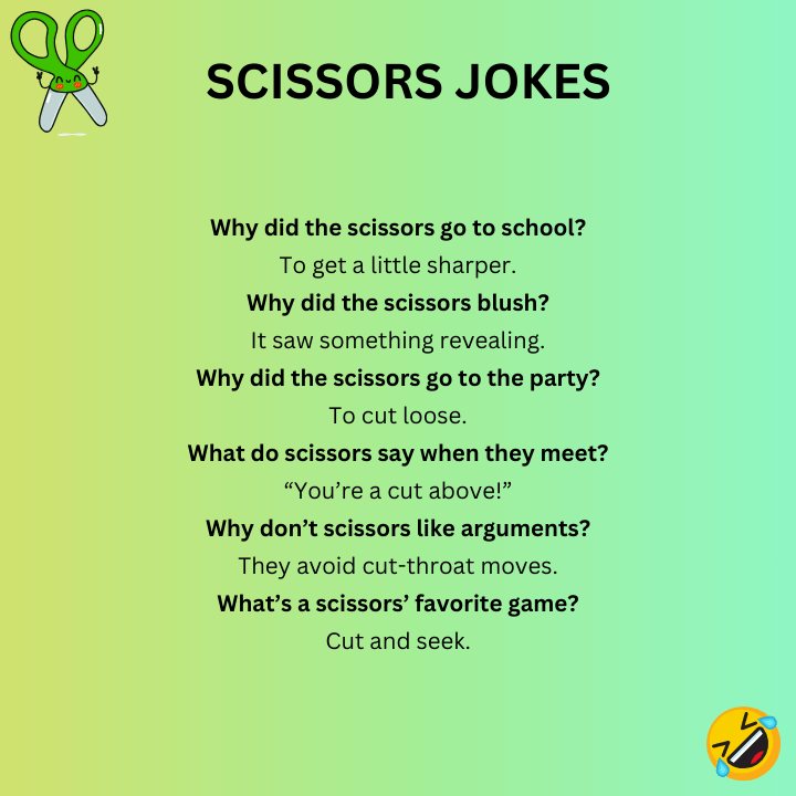 Scissors Jokes  