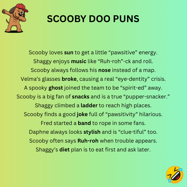 Scooby Doo Puns