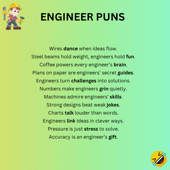 Short Engineering Puns