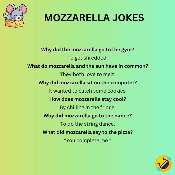 Short Mozzarella Jokes