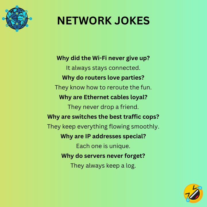 Short Network Jokes  