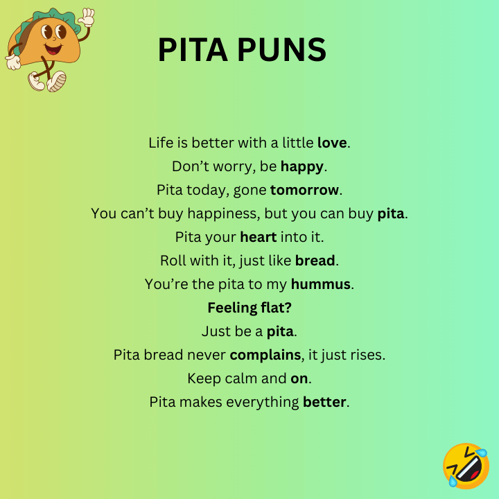 Short Pita Puns