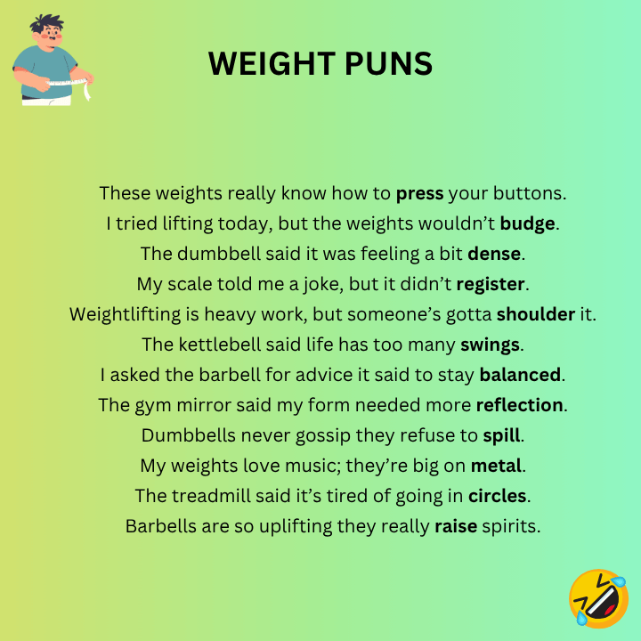 Short Weight Puns