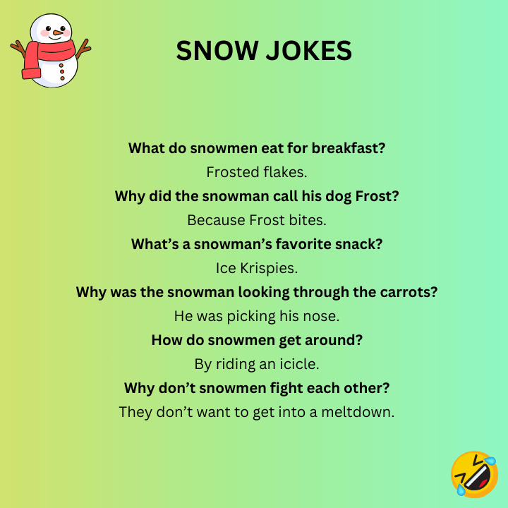 Snow jokes