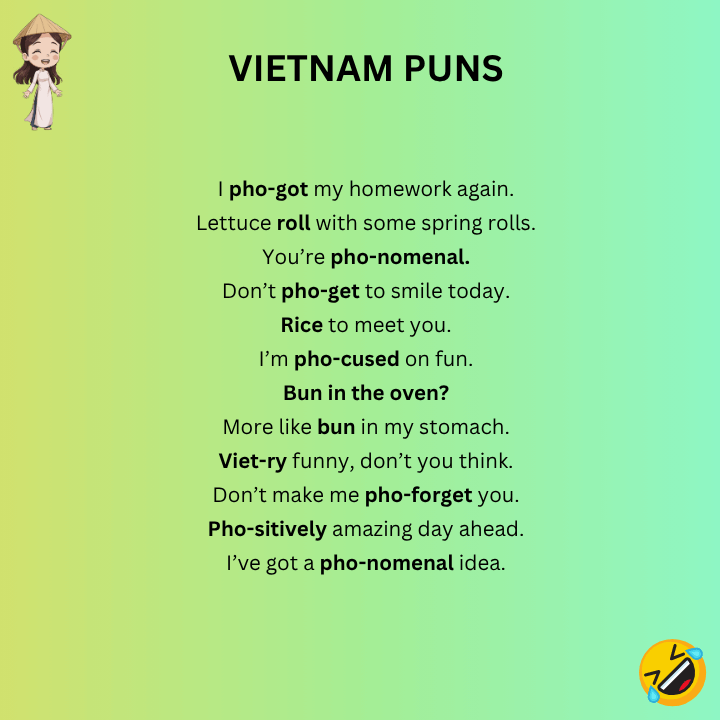 Vietnam Puns