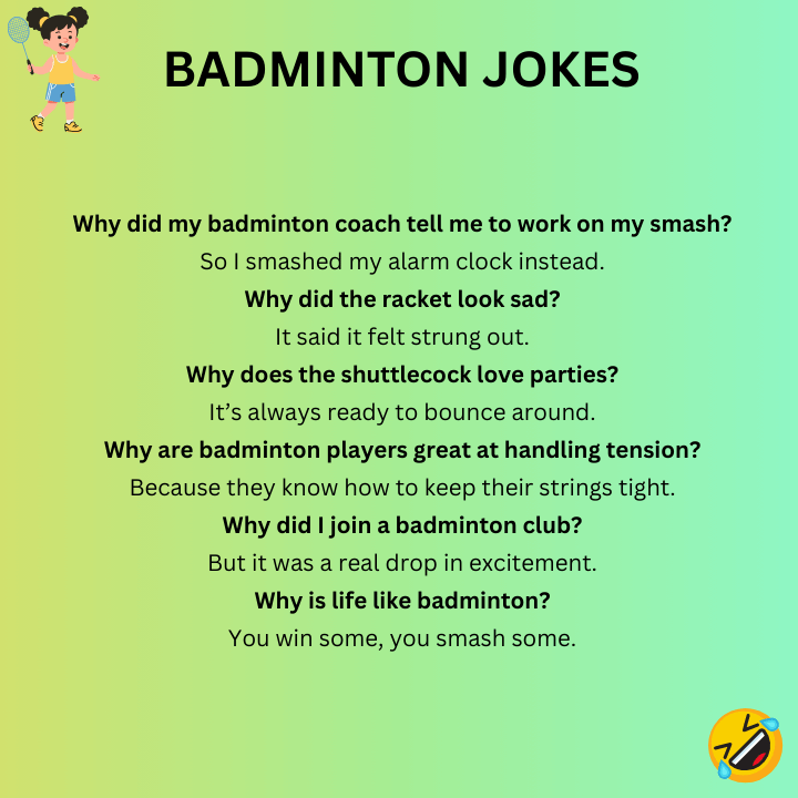 Badminton Jokes