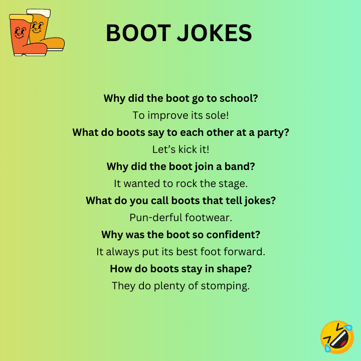 Boot Jokes 