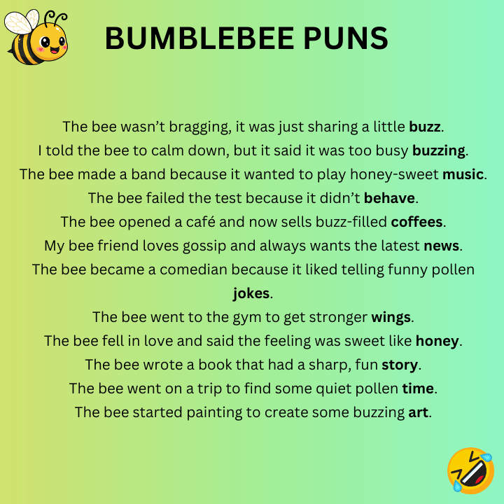 Bumblebee Puns