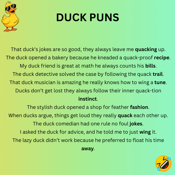 Duck Puns
