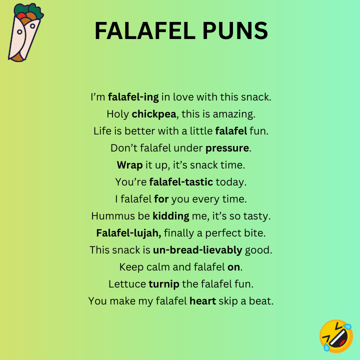 Funny Falafel Puns