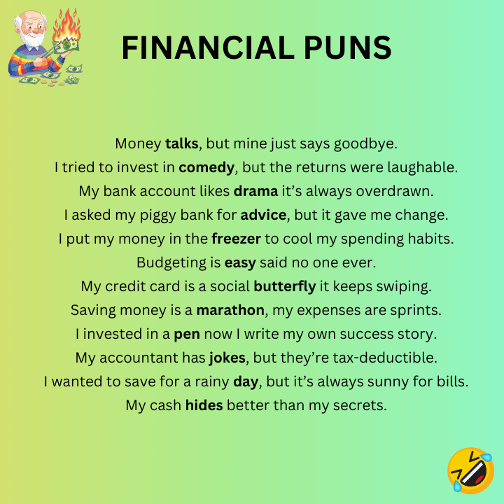 Funny Financial Puns