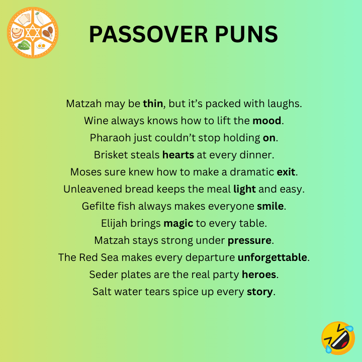 Funny Passover Puns