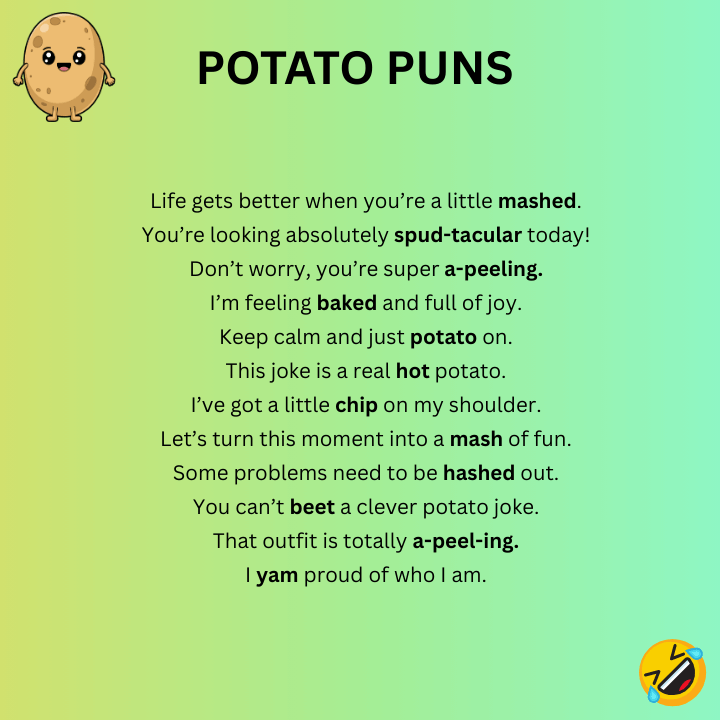 Funny Potato Puns