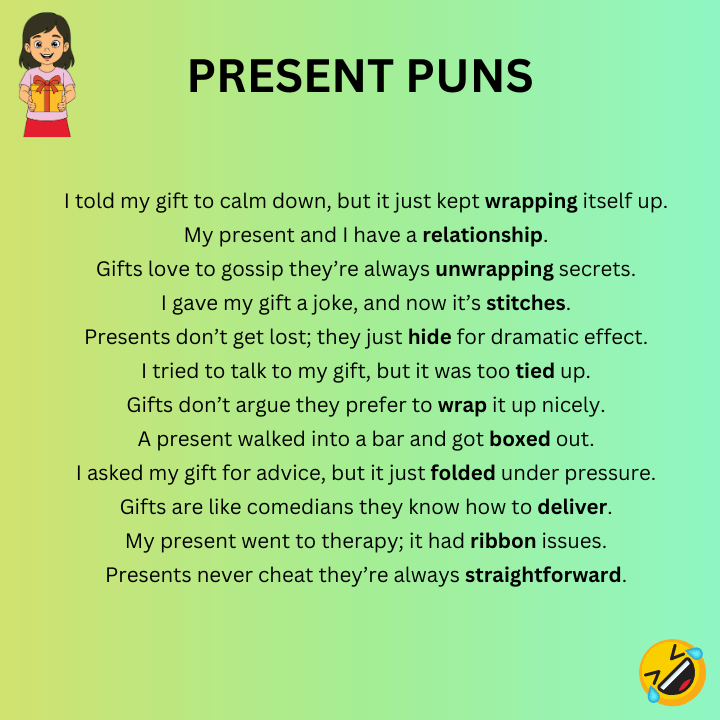 Funny Present Puns