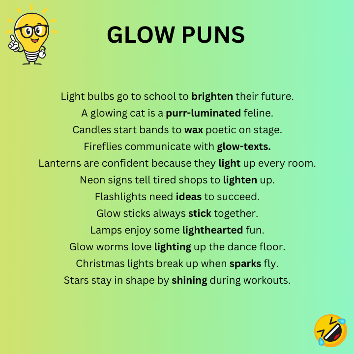 Glow Puns