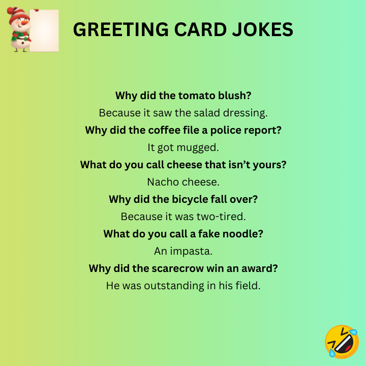 Greeting Card Jokes