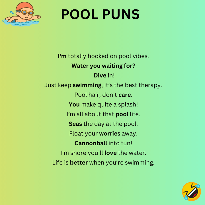 Pool Puns  
