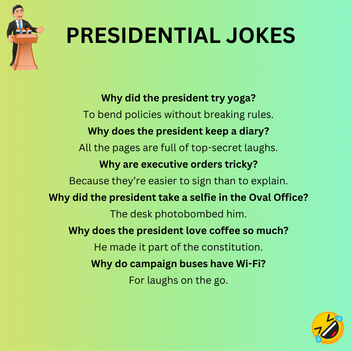 Presidential Jokes 