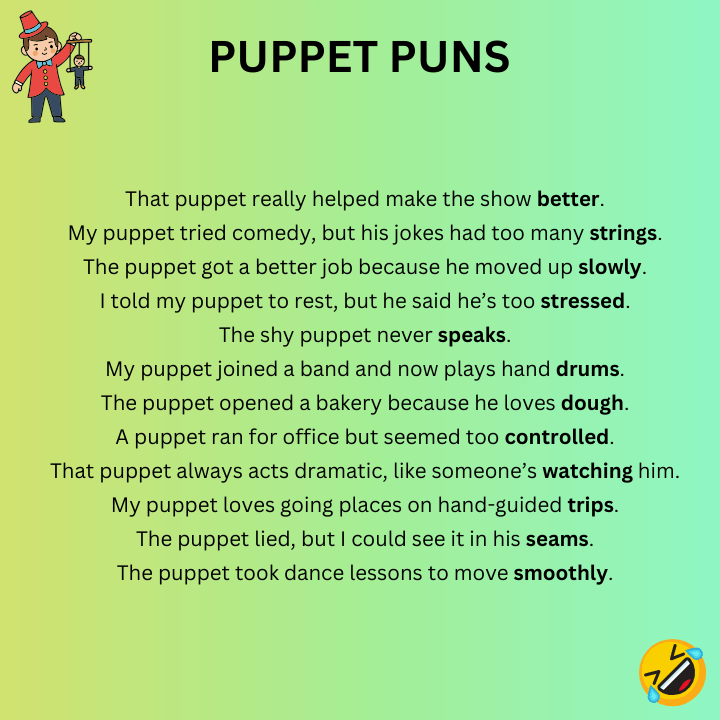 Puppet Puns