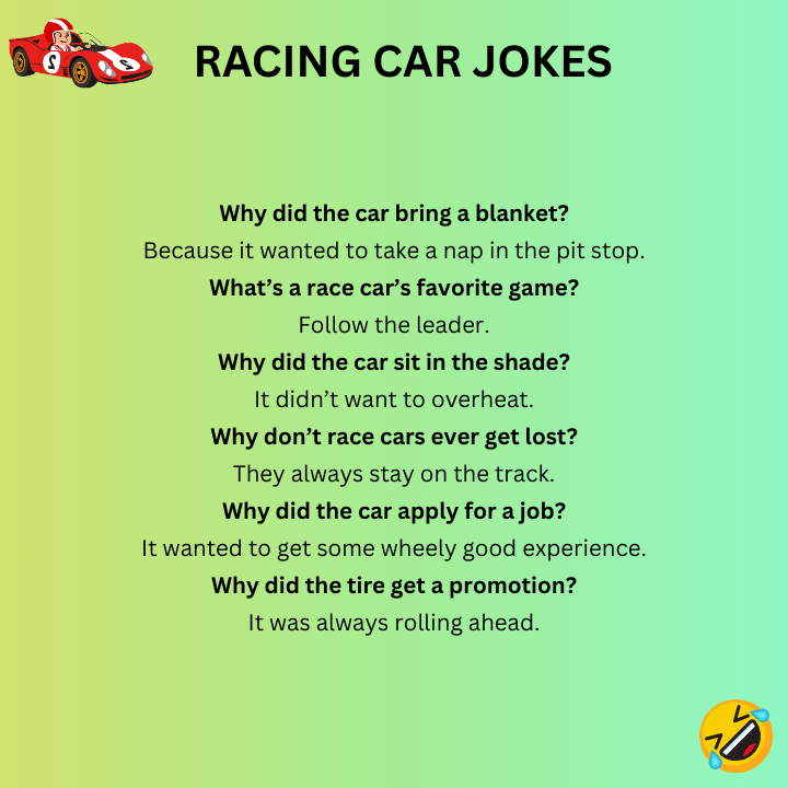 Racing Car Jokes