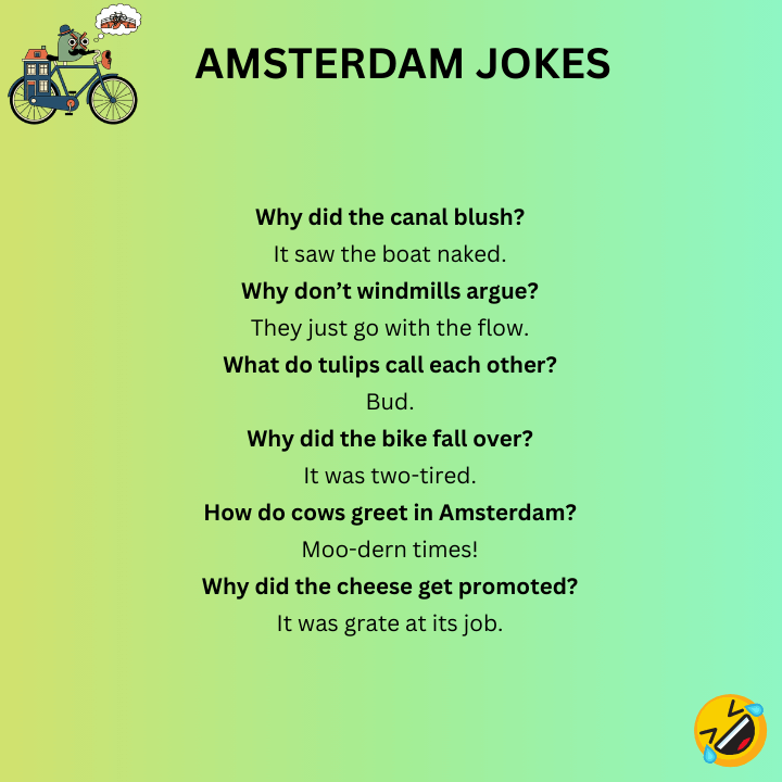 Short Amsterdam Jokes