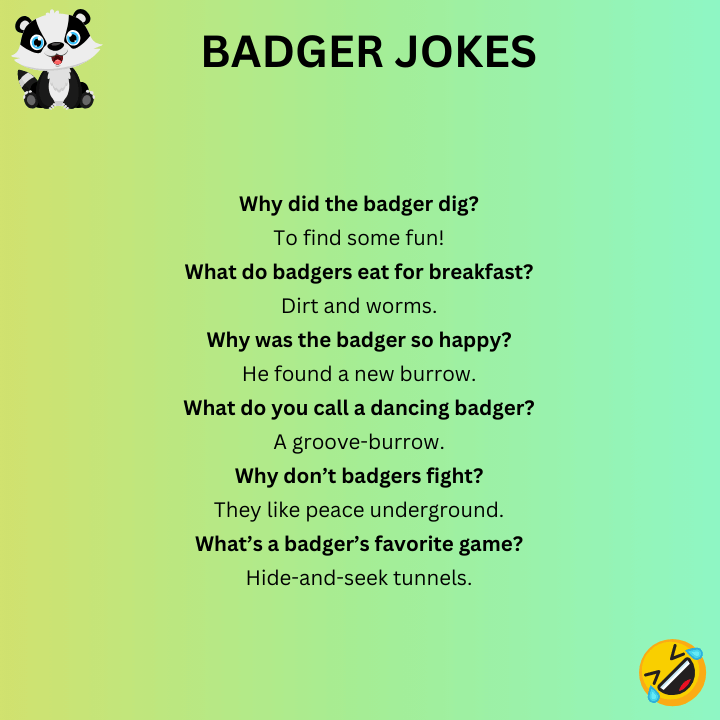 Short Badger Jokes 