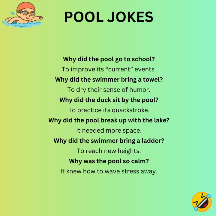 Short Pool Jokes
