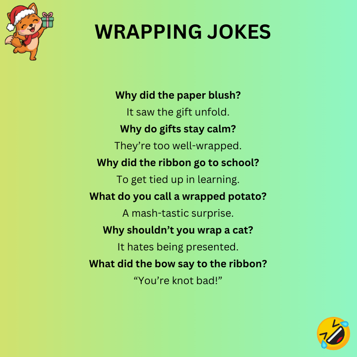 Short Wrapping Jokes
