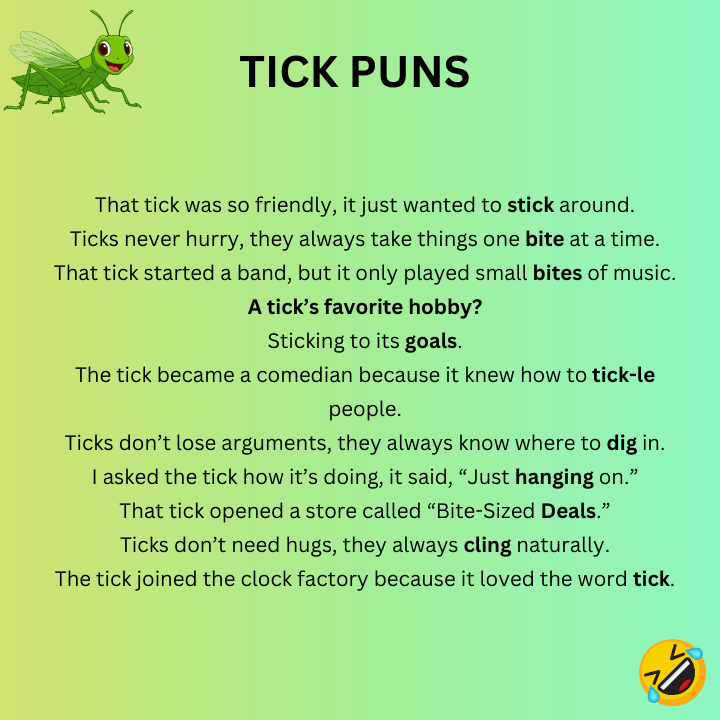 Tick Puns 