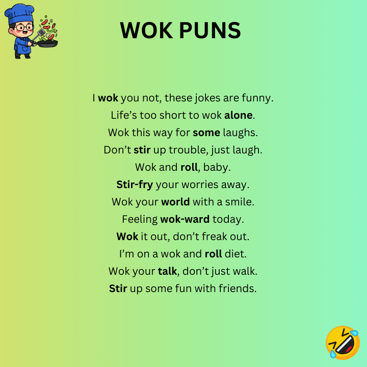 Wok Puns