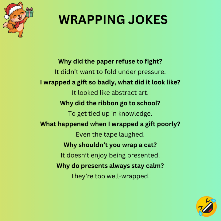 Wrapping Jokes